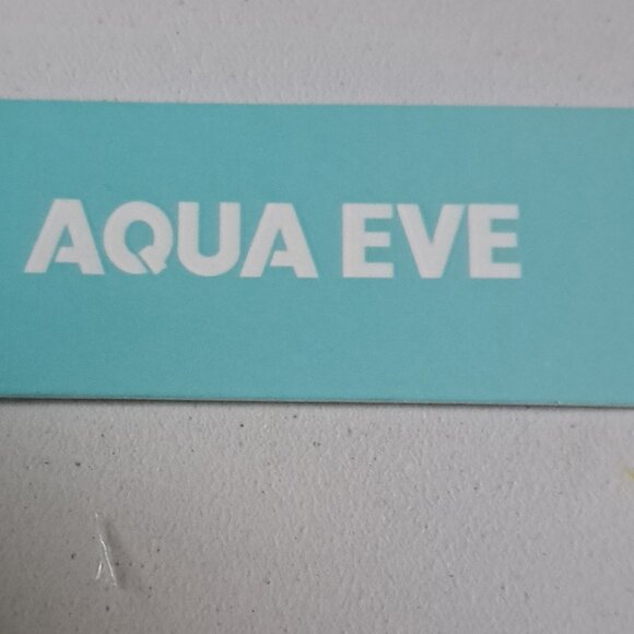 Aqua Eve Plus Size One Piece One Shoulder Ruffle Tummy Control 22W NWT - Picture 8 of 10